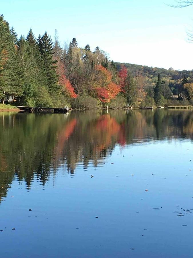 Отель Bee To Zee Muskoka River Retreat Хантсвилл Экстерьер фото